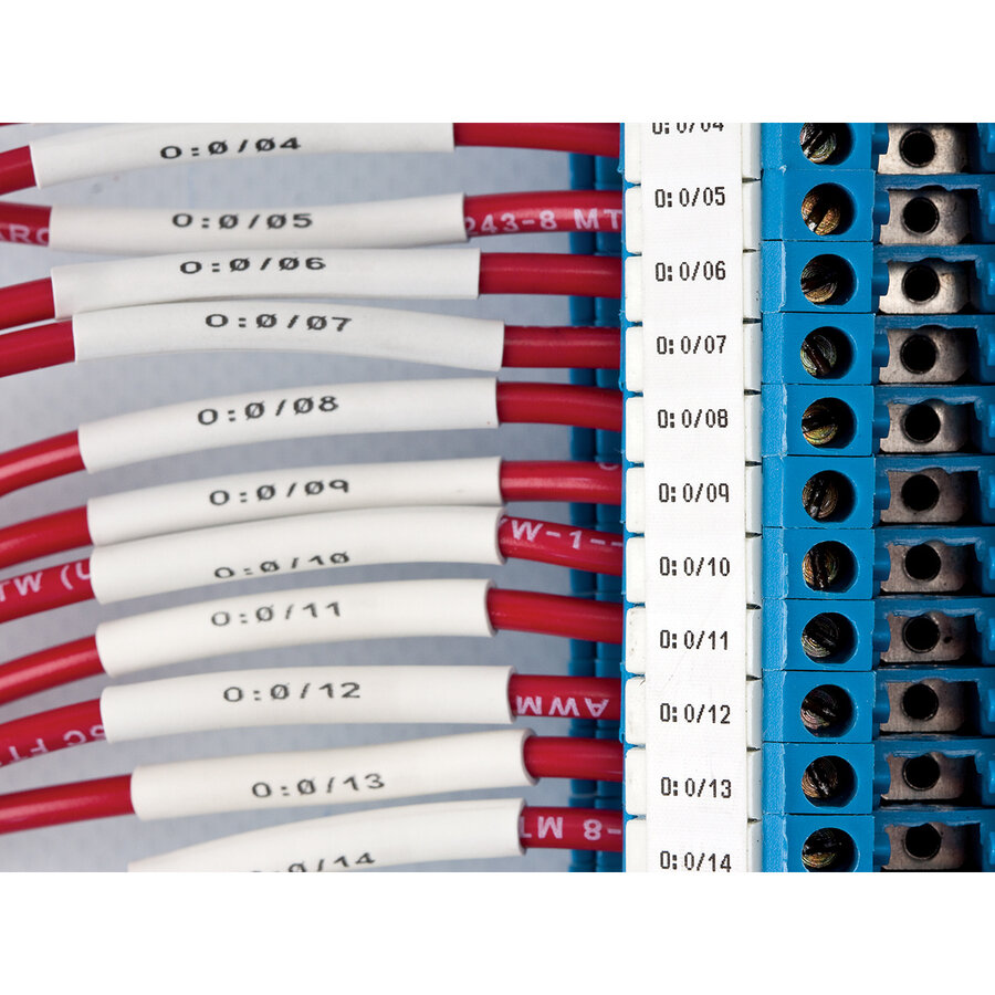Brady B-342 PermaSleeve für M410 und BMP41 – Schrumpfschlauch-Markierer, UL 224, 3:1-2