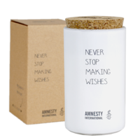 Soy candle - Never stop making wishes - Fig's Deligh