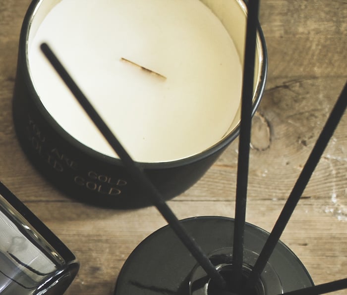 Soy candle - You are gold, solid gold - Warm Cashmere