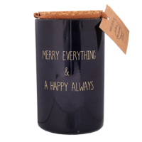 Soy candle - Merry everything and a happy always - Winter Glow