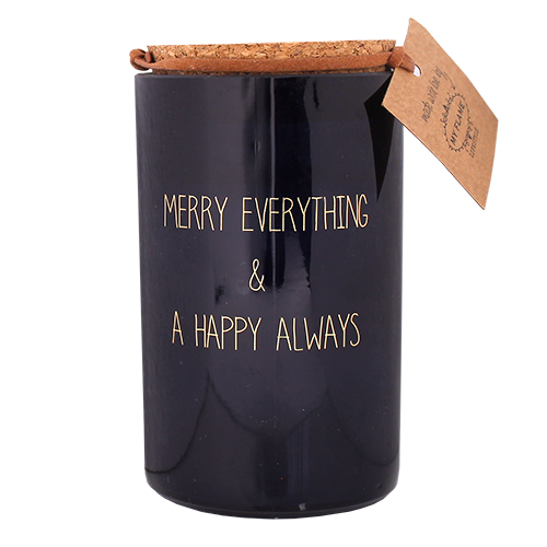 Soy candle - Merry everything and a happy always - Winter Glow