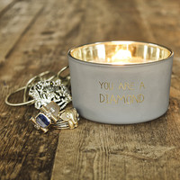 Soy candle - You are a diamond - Amber's Secret My Flame Lifestyle Soy candle - You are a diamond - Amber's Secret