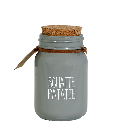 Soy candle - Schattepatatje - Minty Bamboo My Flame Lifestyle Soy candle - Schattepatatje - Minty Bamboo