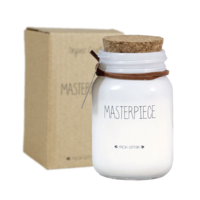 SOY CANDLE - MASTERPIECE - SCENT: FRESH COTTON My Flame Lifestyle SOY CANDLE - MASTERPIECE - SCENT: FRESH COTTON