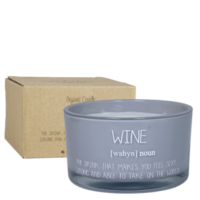 Soy candle - Wine, the drink that makes you feel sexy - Amber's Secret My Flame Lifestyle Soy candle - Wine, the drink that makes you feel sexy - Amber's Secret