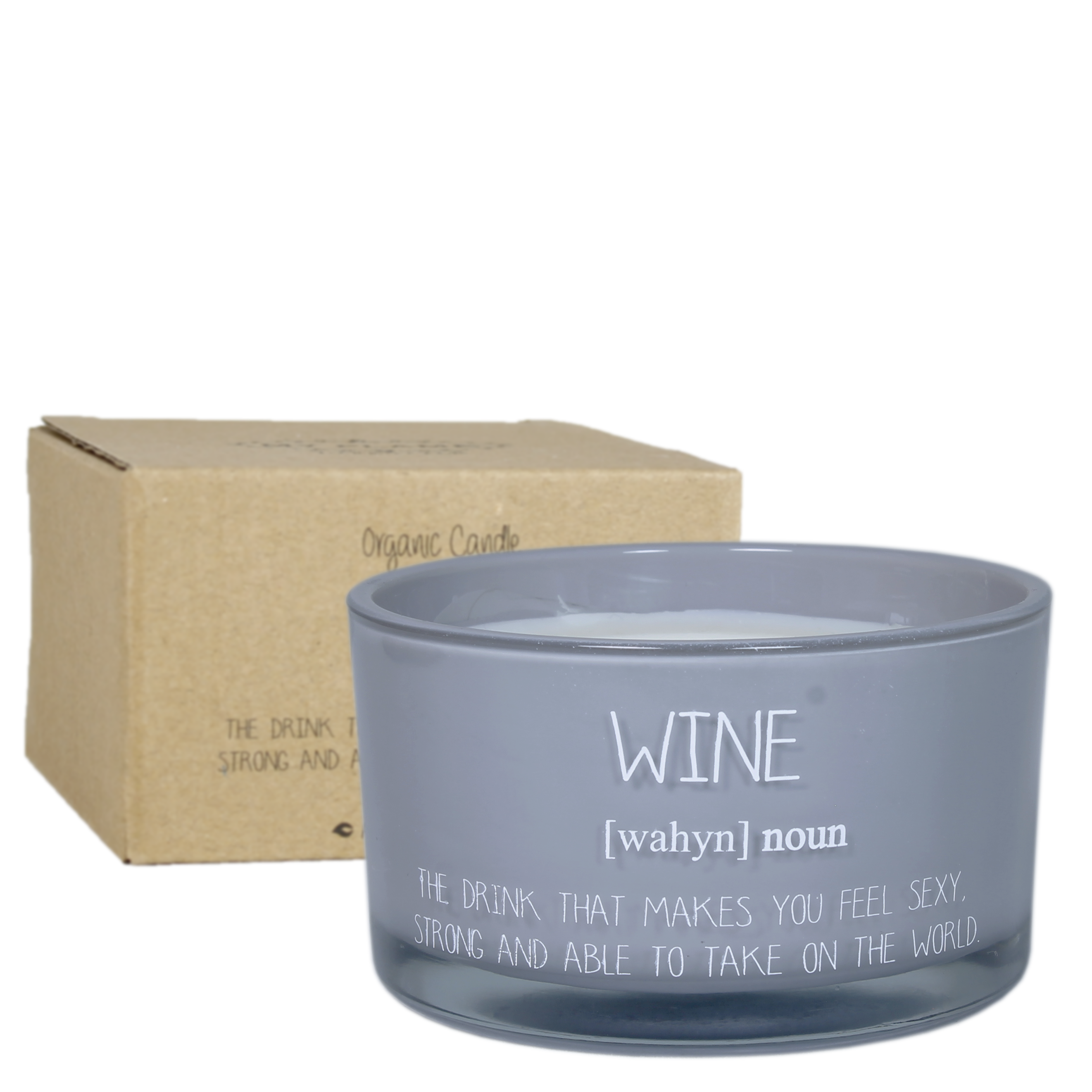 My Flame Lifestyle Soy candle - Wine, the drink that makes you feel sexy - Amber's Secret