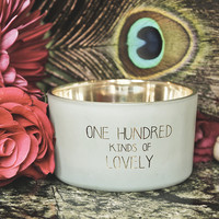 Soy candle - 100 kinds of lovely - Minty Bamboo My Flame Lifestyle Soy candle - 100 kinds of lovely - Minty Bamboo