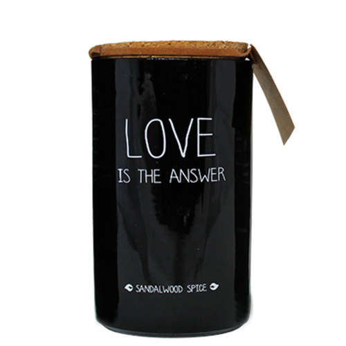 Soy candle - Love is the answer