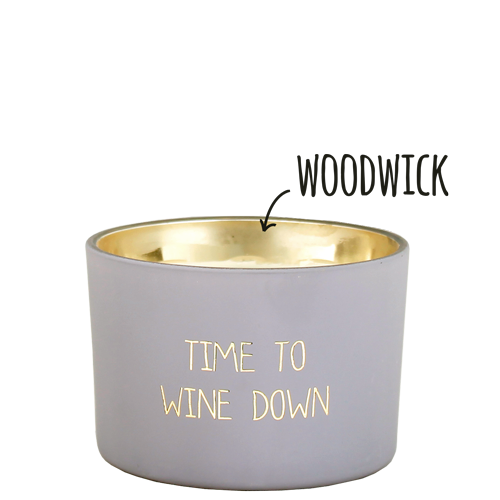 Soy candle - Time to wine down - Amber's Secret