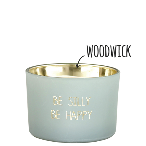 Soy candle - Be silly. Be happy