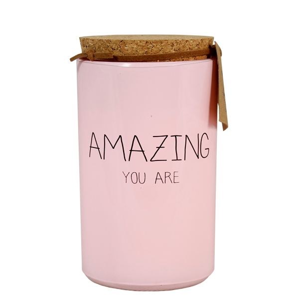 Soy candle - Amzing you are - Green Tea Time