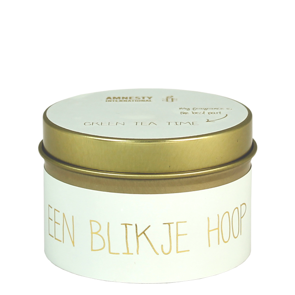 My Flame Lifestyle Sojakaars XS - Een blikje hoop - Green Tea Time