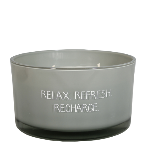 Soy candle - Relax Refresh Recharge