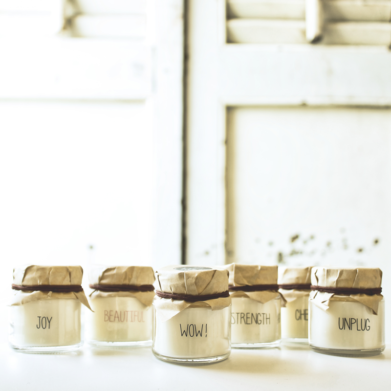 My Flame Lifestyle Soy candle - Wow! - Persian Pomegranate