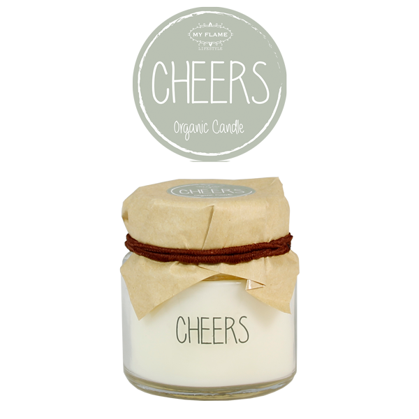 My Flame Lifestyle Soy candle - Cheers - Minty Bamboo