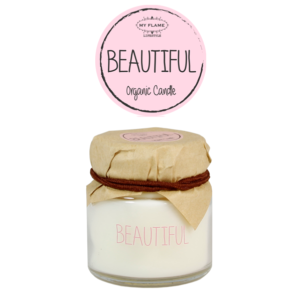 My Flame Lifestyle Soy candle - Beautiful - Green Tea Time