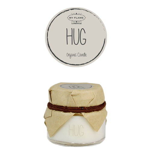 My Flame Lifestyle Soy candle - Hug Soy candle - Hug