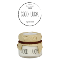 SOY CANDLE - GOOD LUCK - SCENT: FRESH COTTON