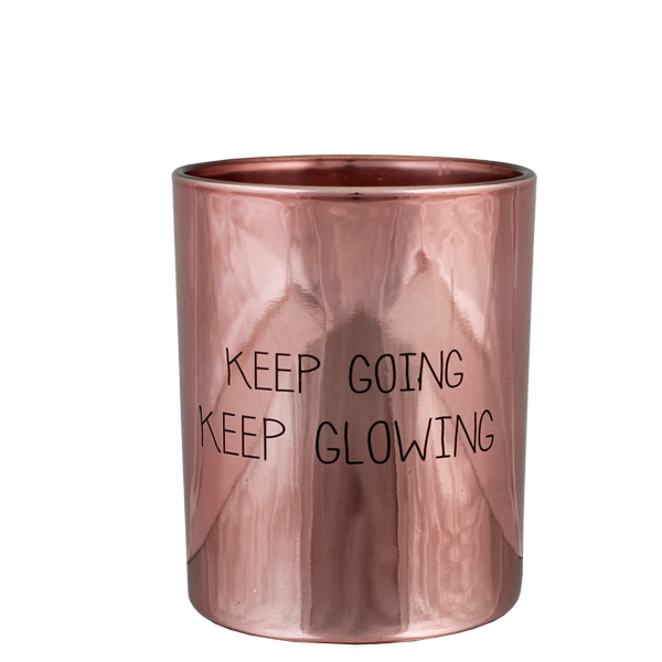 Soy candle - Keep going, Keep glowing - Green Tea Time