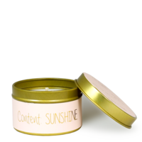 SOY CANDLE XS - CONTENT: SUNSHINE - SCENT: GREEN TEA TIME