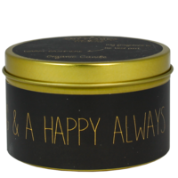 Soy candle M - Merry everything and a happy always - Warm Cashmere