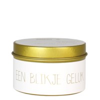 My Flame Lifestyle SOY CANDLE XS - EEN BLIKJE GELUK - SCENT: FIG'S DELIGHT