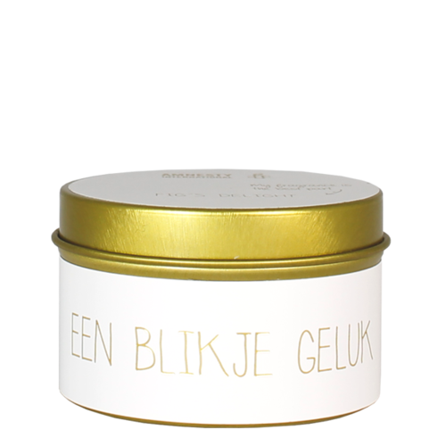 Soy candle - Een blikje geluk