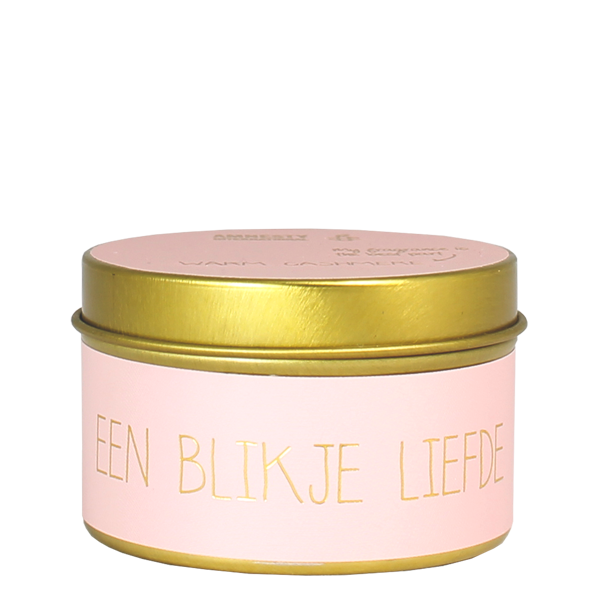 My Flame Lifestyle Soy candle - Een blikje liefde - Warm Cashmere