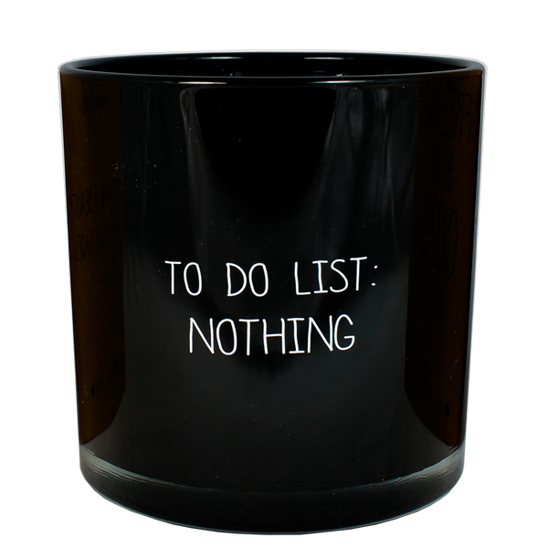 My Flame Lifestyle Soy candle - To do list: Nothing - Warm Cashmere