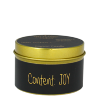 Soy candle - Content: Joy - Warm Cashmere
