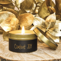 Soy candle - Content: Joy - Warm Cashmere