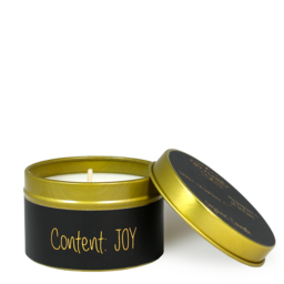 My Flame Lifestyle Soy candle - Content: Joy - Warm Cashmere