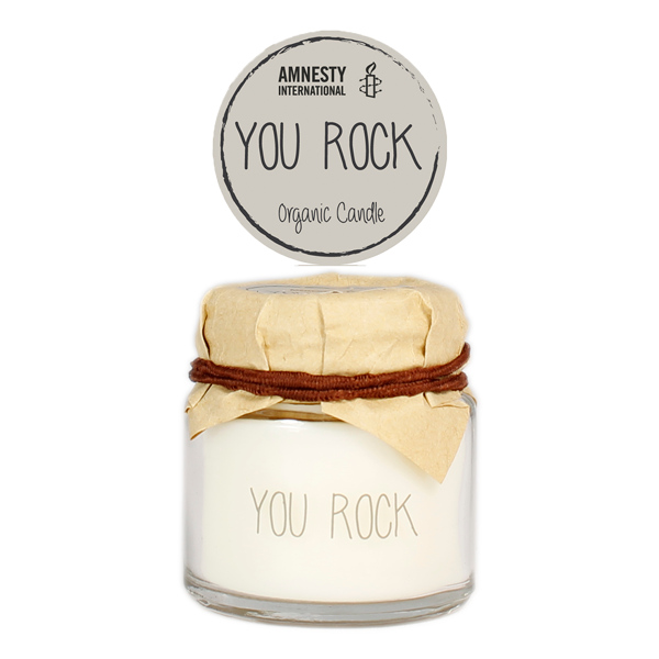 Soy candle - You rock - Fig's Delight