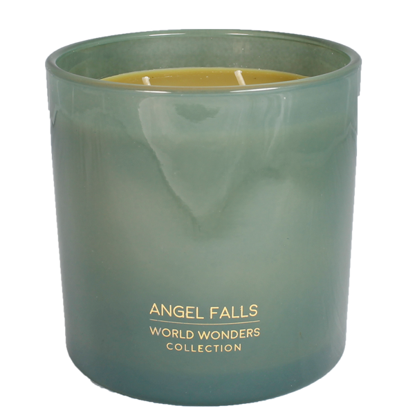 Soy candle 410 gr. - World Wonders - Angel Falls