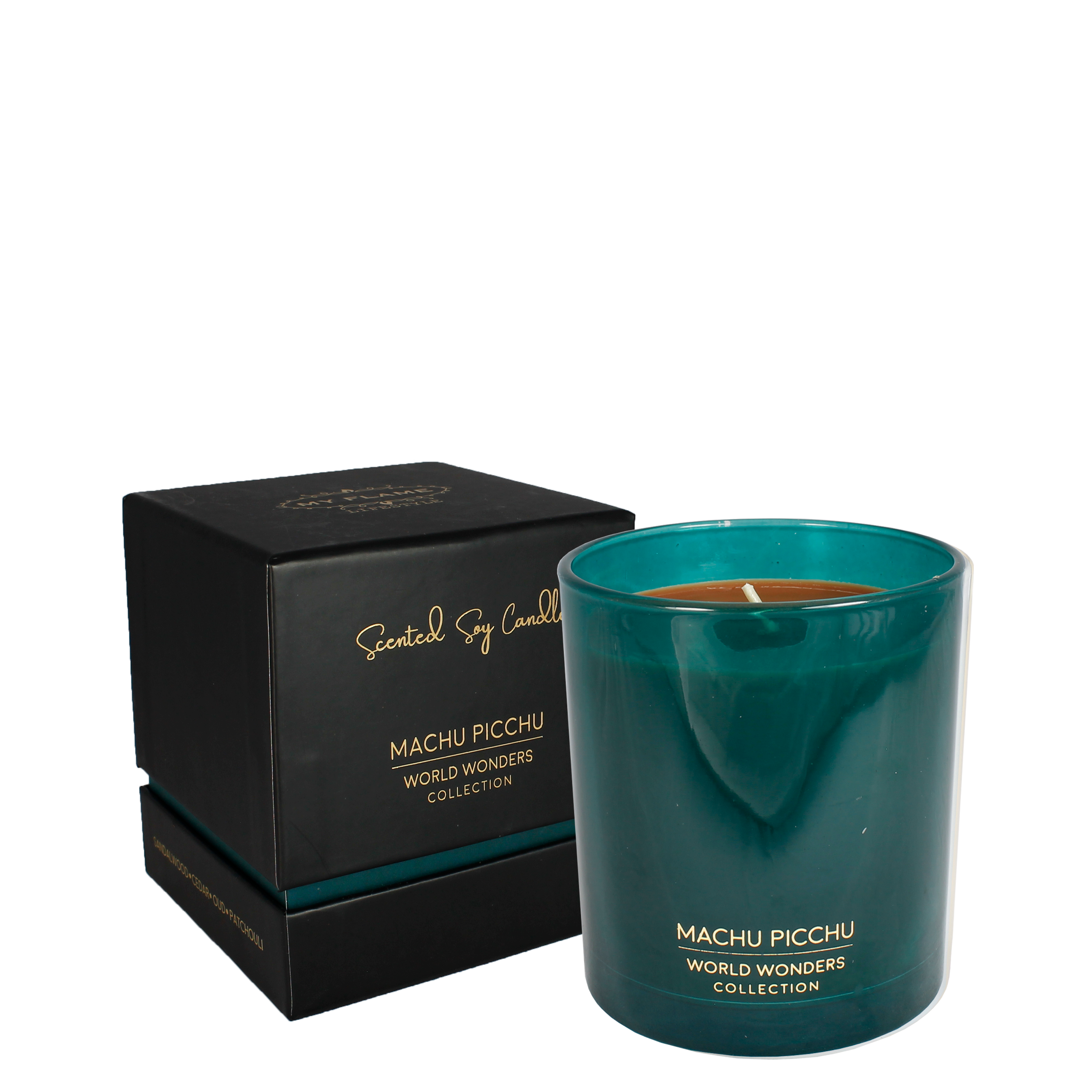 Soy candle 230 gr. - World Wonders - Machu Picchu