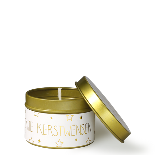 Soy candle xs - Een blikje kerstwensen - Winter Glow