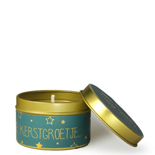 My Flame Lifestyle Sojakaars  xs - Een blikje kerstgroetjes - Winter Glow