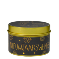 Sojakaars xs - Een blikje nieuwjaarswensen - Winter Glow My Flame Lifestyle Sojakaars xs - Een blikje nieuwjaarswensen - Winter Glow
