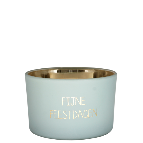 Soy candle - Fijne feestdagen