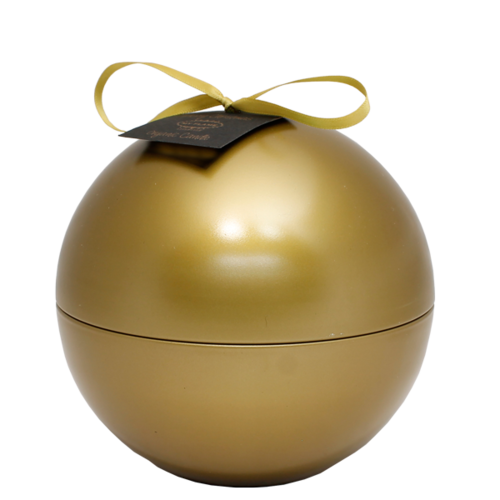 Soy candle - 174 gr. Christmas ball - Gold