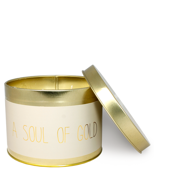 Soy candle  XL - A soul of gold - Fig's Delight