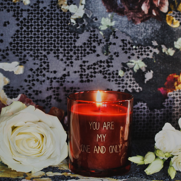 Soy Candle - You are my one and only - Scent: Unconditional
