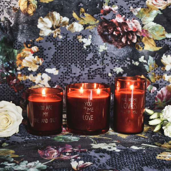 My Flame Lifestyle Soy candle - All of me loves all of you - Unconditional