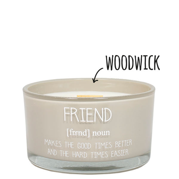 My Flame Lifestyle Soy Candle - Friends - Scent: Fig's Delight