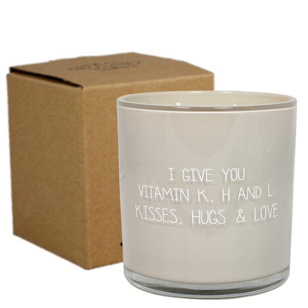 Soy Candle - I give you vitamin k, h, and l - Scent: Fig's Delight My Flame Lifestyle Soy Candle - I give you vitamin k, h, and l - Scent: Fig's Delight