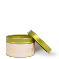 Soy candle - Een blikje liefde - Warm Cashmere My Flame Lifestyle Soy candle - Een blikje liefde - Warm Cashmere