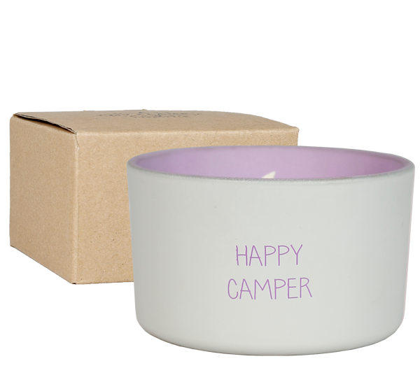 My Flame Lifestyle Outdoor candle - Happy camper - Bella Citronella