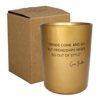 Soy Candle - Friendships never go out of style - Silky Tonka My Flame Lifestyle Soy Candle - Friendships never go out of style - Silky Tonka