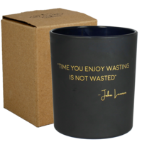 Soy Candle - Time you enjoy wasting is not wasted - Warm Cashmere