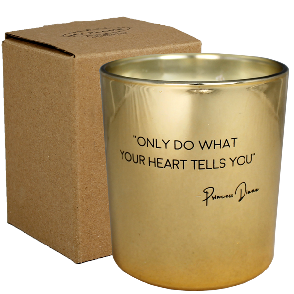 Soy Candle - Only do what your heart tells you - Silky Tonka